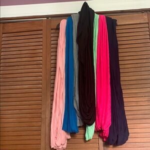 Colorful Multi-Pack (7) of Infinity Scarves